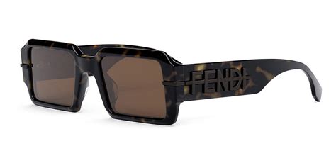 fendi 40073u|Fendi® FE40073U Geometric Sunglasses .